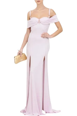 Elisabetta Franchi Femme, Robes, Rose, Taille: 42 FR Élégante Robe Mini Imprimée Florale