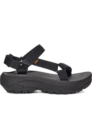 Teva Femme, Chaussures, Noir, Taille: 42 EU Sandale noire pour femme pour toute la journée