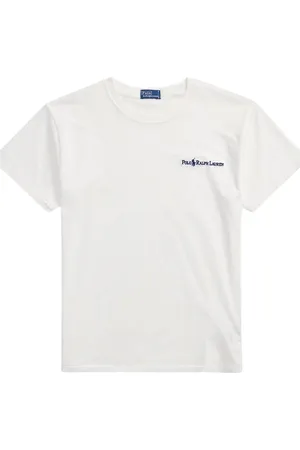 Ralph Lauren Femme, Tops, Blanc, Taille: 36 FR T-shirt classique en coton pur