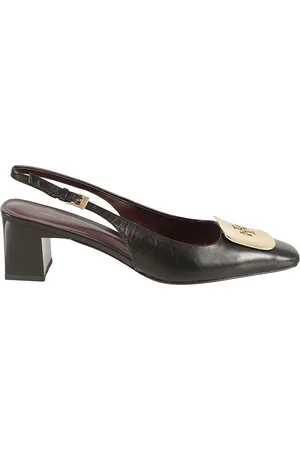 Tory Burch Femme, Chaussures, Noir, Taille: 36 EU Escarpins Slingback Georgia 55 mm