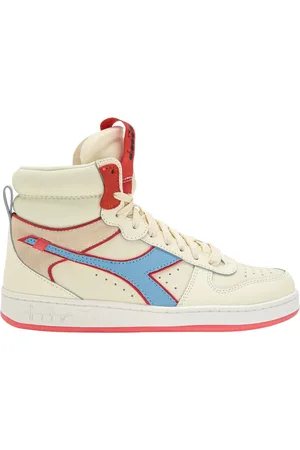 Diadora Femme, Chaussures, Blanc, Taille: 39 EU Baskets Basket Vintage Blanc Daim