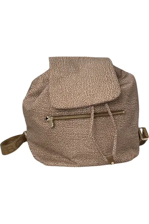 Borbonese Femme, Sacs, Brun, Taille: ONE Size Sac à Bandoulière Élégant Taille Moyenne