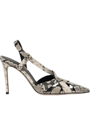 Scarosso Femme, Chaussures, Gris, Taille: 38 1/2 EU Athena Python