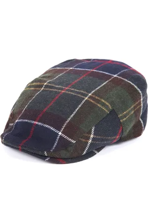 Barbour Homme, Accessoires, Vert, Taille: S Chapeau Coppola Tartan Vert