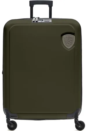 Blauer Femme, Valises, Vert, Taille: ONE Size Valise Cabine Verte en Synthétique avec Logo