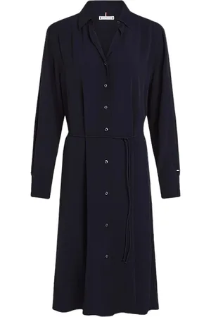 Tommy Hilfiger Femme, Robes, Bleu, Taille: 42 FR Collection de Robes Chic