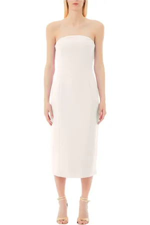 Liu Jo Femme, Robes, Blanc, Taille: 38 FR Mélange élégant de polyester et élasthanne