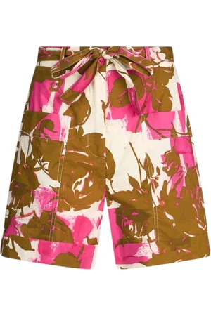 Liu Jo Femme, Shorts, Multicolore, Taille: 34 FR Haut Élégant en Mélange de Coton