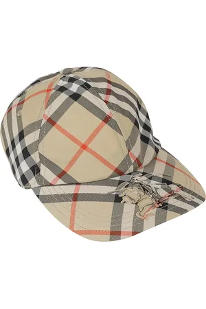 Burberry Homme, Accessoires, , Taille: L Casquette de baseball en toile brodée