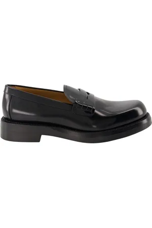 Dior Homme, Chaussures, Noir, Taille: 44 EU Mocassins à bride cheville ajustable