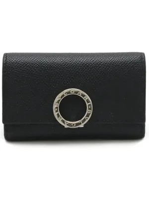 Bvlgari Unisex, Pre-owned, Noir, Taille: ONE Size Pre-owned Cuir porte-cls