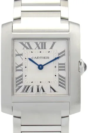 Cartier Femme, Pre-owned, Gris, Taille: ONE Size Pre-owned Metal montres