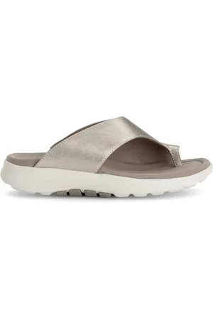 Gabor Femme, Chaussures, Jaune, Taille: 38 EU Mules dorées en cuir lisse