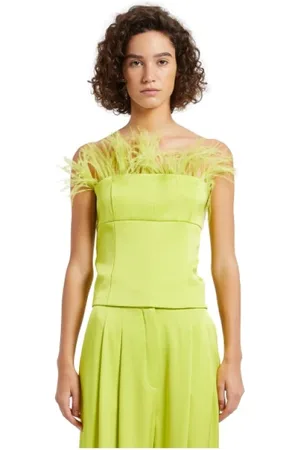 MARELLA Femme, Tops, Vert, Taille: 40 FR Élégant Array Grand Top
