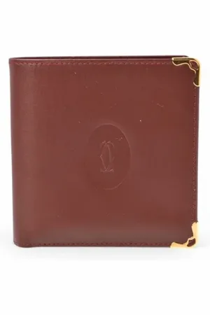 Cartier Homme, Pre-owned, Brun, Taille: ONE Size Pre-owned Cuir petite-maroquinerie