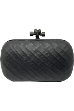 Bottega Veneta Femme, Pre-owned, Noir, Taille: ONE Size Pre-owned Cuir pochettes-minaudieres