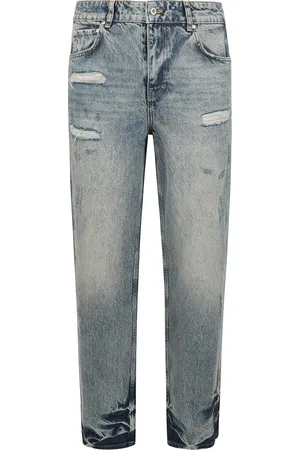 Represent Homme, Jeans, Bleu, Taille: W29 R3 Distressed Baggy Denim Jeans