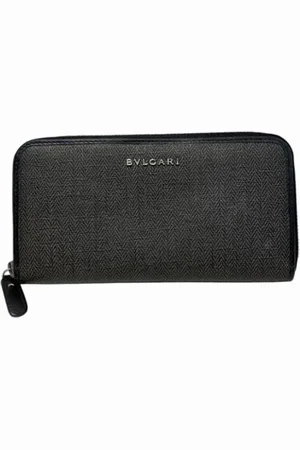 Bvlgari Homme, Pre-owned, Noir, Taille: ONE Size Pre-owned Cuir petite-maroquinerie
