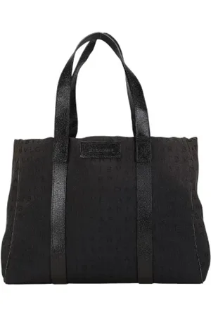 Bvlgari Femme, Pre-owned, Noir, Taille: ONE Size Pre-owned Toile sacs-main