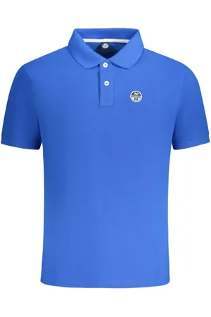 North Sails Homme, Tops, Bleu, Taille: L Polo en Coton Bleu pour Homme