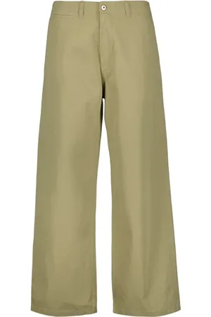 Burberry Homme, Pantalons, Vert, Taille: S Pantalon droit pour homme