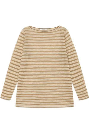 Maliparmi Femme, Pulls, , Taille: 36 FR Tricot en Lin Naturel