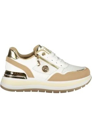 Laura Biagiotti Femme, Chaussures, , Taille: 40 EU Baskets Chic en Nubuck avec Fermeture Éclair Latérale