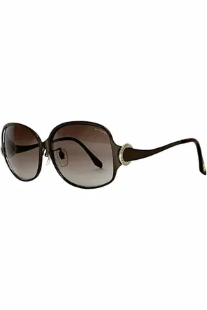 Bvlgari Femme, Pre-owned, Brun, Taille: ONE Size Pre-owned Metal lunettes-de-soleil