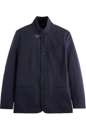 FAY Homme, Vestes, Bleu, Taille: XL Veste Technique Bleue avec Traitement Déperlant
