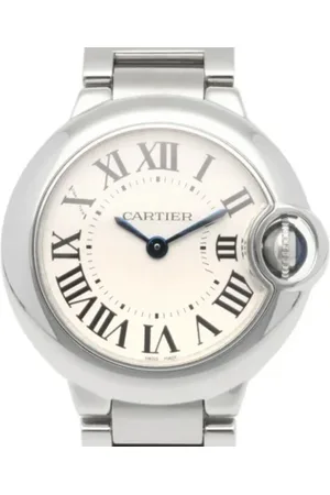 Cartier Femme, Pre-owned, Gris, Taille: ONE Size Pre-owned Acier inoxydable montres