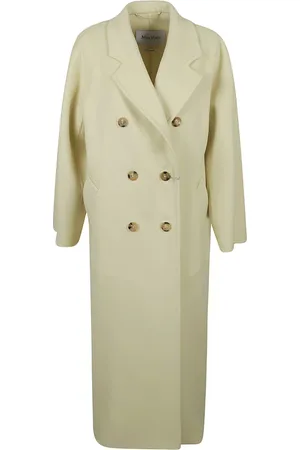 Max Mara Femme, Manteaux, Jaune, Taille: 36 FR Manteaux Jaunes pour Femmes AIA