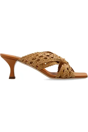 Casadei Femme, Chaussures, Brun, Taille: 38 1/2 EU Mules à talons
