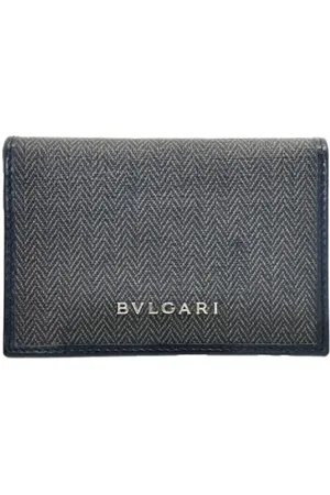 Bvlgari Homme, Pre-owned, Gris, Taille: ONE Size Pre-owned Toile petite-maroquinerie