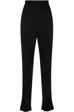 Dolce & Gabbana Femme, Pantalons, Noir, Taille: 36 FR Pantalon Skinny Noir Slim Fit