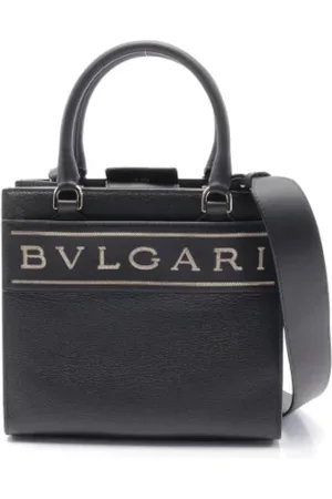 Bvlgari Femme, Pre-owned, Noir, Taille: ONE Size Pre-owned Cuir sacs-main