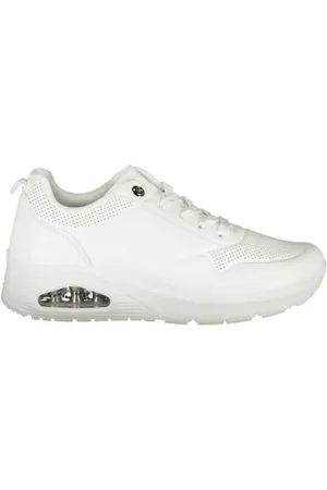 Laura Biagiotti Femme, Chaussures, Blanc, Taille: 41 EU Baskets Casual Élégant avec Semelle Amovible