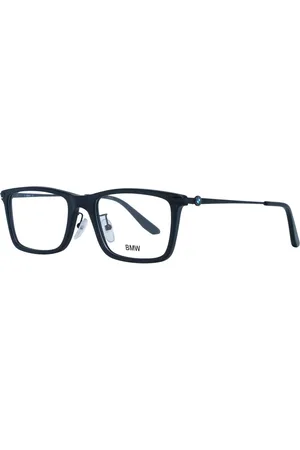BMW Homme, Accessoires, Noir, Taille: ONE Size Montures Optiques Homme Noires Métal Plastique