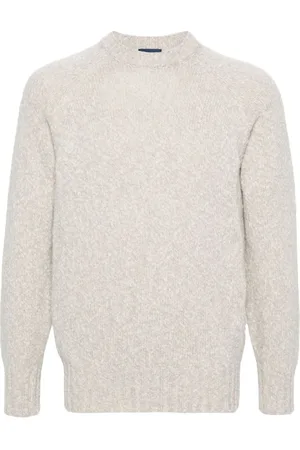 DRUMOHR Homme, Pulls, , Taille: M Pull Noir Laine Tricot Manches Longues