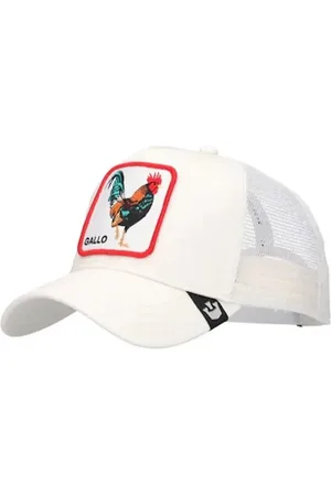 Goorin Bros. Unisex, Accessoires, Blanc, Taille: ONE Size Casquette Trucker Animal Farm Blanc Unisexe