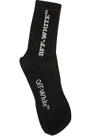 OFF-WHITE Homme, Sous-vêtements, Noir, Taille: M Chaussettes Mi-Hautes Industrial