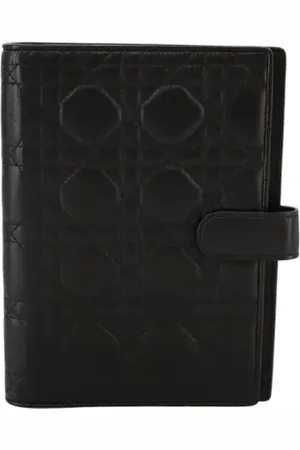 Dior Unisex, Pre-owned, Noir, Taille: ONE Size Pre-owned Cuir accessoires-de-bureau
