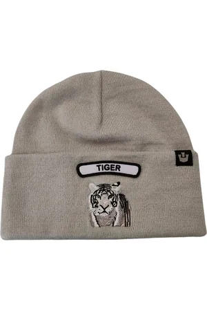 Goorin Bros. Femme, Accessoires, Gris, Taille: ONE Size Bonnet doux Rock Tiger