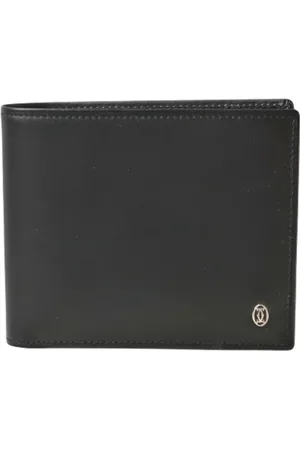 Cartier Homme, Pre-owned, Noir, Taille: ONE Size Pre-owned Cuir petite-maroquinerie