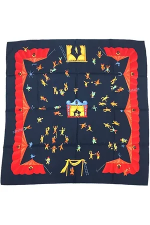 Bvlgari Femme, Pre-owned, Multicolore, Taille: ONE Size Pre-owned Soie foulards