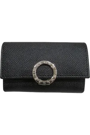 Bvlgari Unisex, Pre-owned, Noir, Taille: ONE Size Pre-owned Cuir porte-cls