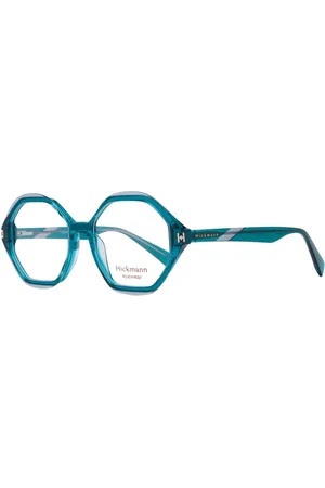 ANA HICKMANN Femme, Accessoires, Vert, Taille: ONE Size Montures Optiques Vertes pour Femmes Style Rond