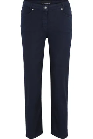 DORIS S Femme, Pantalons, Bleu, Taille: 44 FR Pantalon d