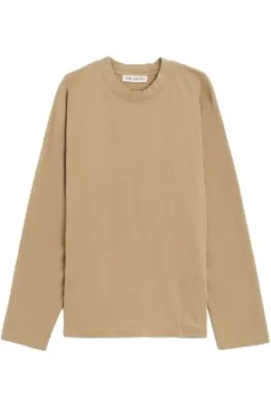 OUR LEGACY Homme, Tops, Brun, Taille: S Twisted Longsleeve T-shirts et Polos