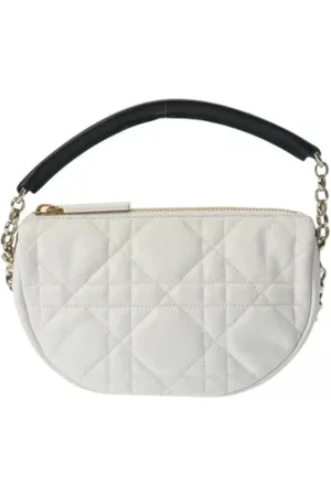 Dior Femme, Pre-owned, Blanc, Taille: ONE Size Pre-owned Cuir sacs-dior