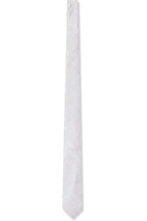 Baldessarini Homme, Accessoires, Gris, Taille: ONE Size Cravate en Soie Design Classique Détail de l